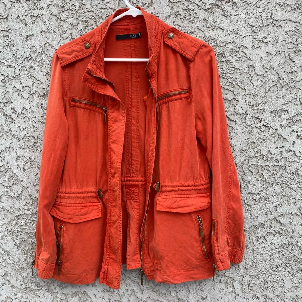 MAX JEANS Coral Cloud Utility Jacket